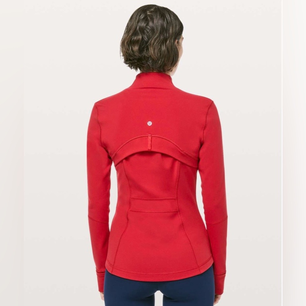 🍋Women’s Lululemon Define Jacket ❤️RARE❤️Size 16 Dark Red W4AWKS🍋 - Picture 2 of 16